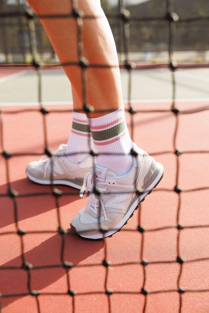 Matcha Rose Latte Grippy Socks - Fit & CO