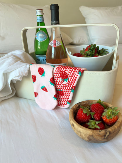 Strawberry Shortcake Pilates Grip Socks - Ankle