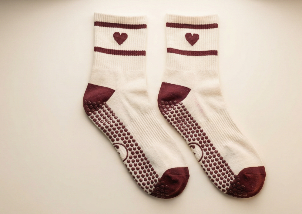 Red Velvet Heart Short Crew