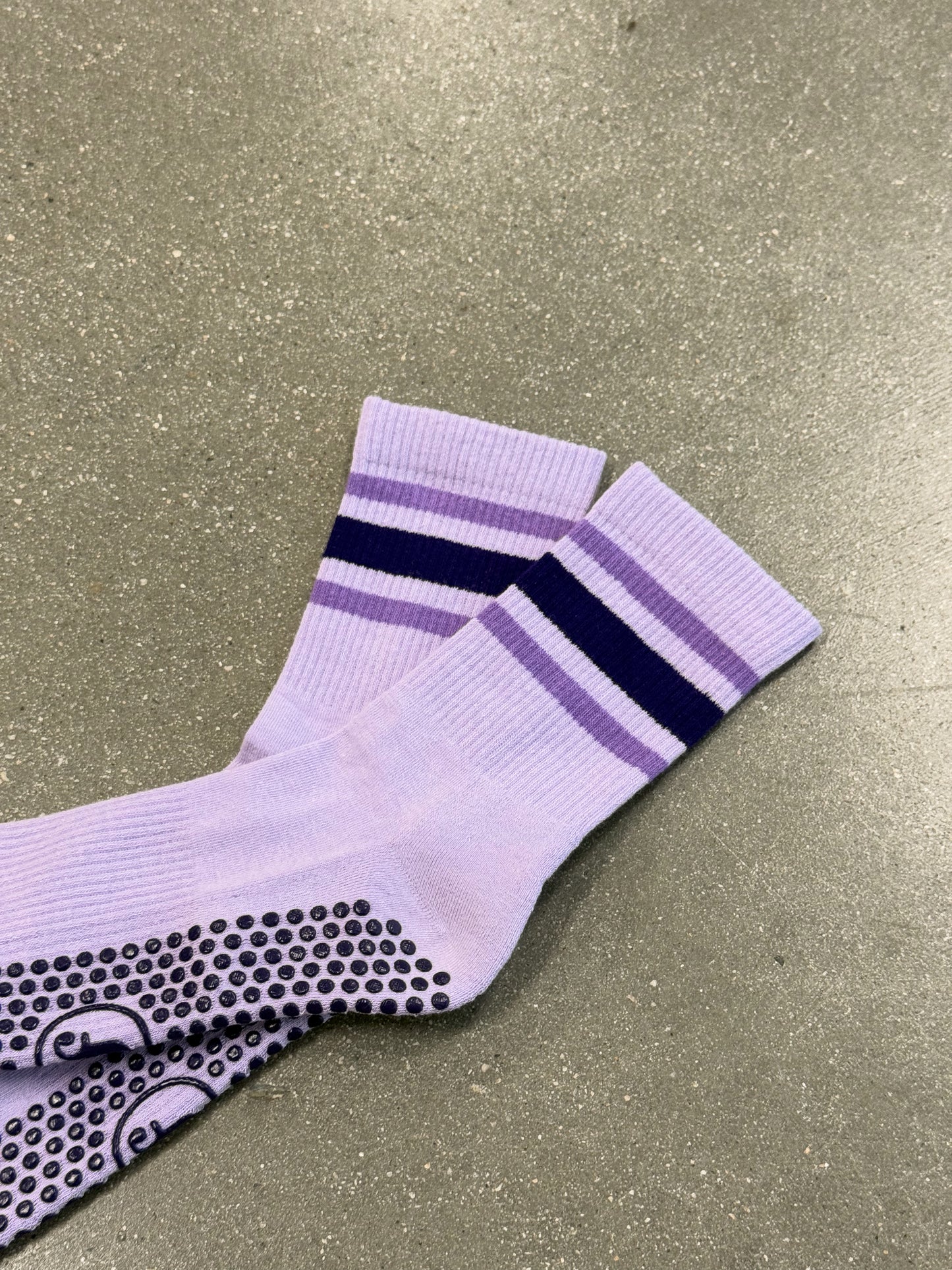 Purple Haze Grippy Socks