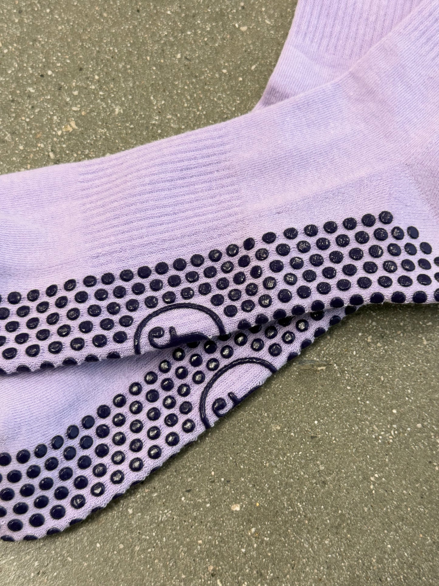 Purple Haze Grippy Socks