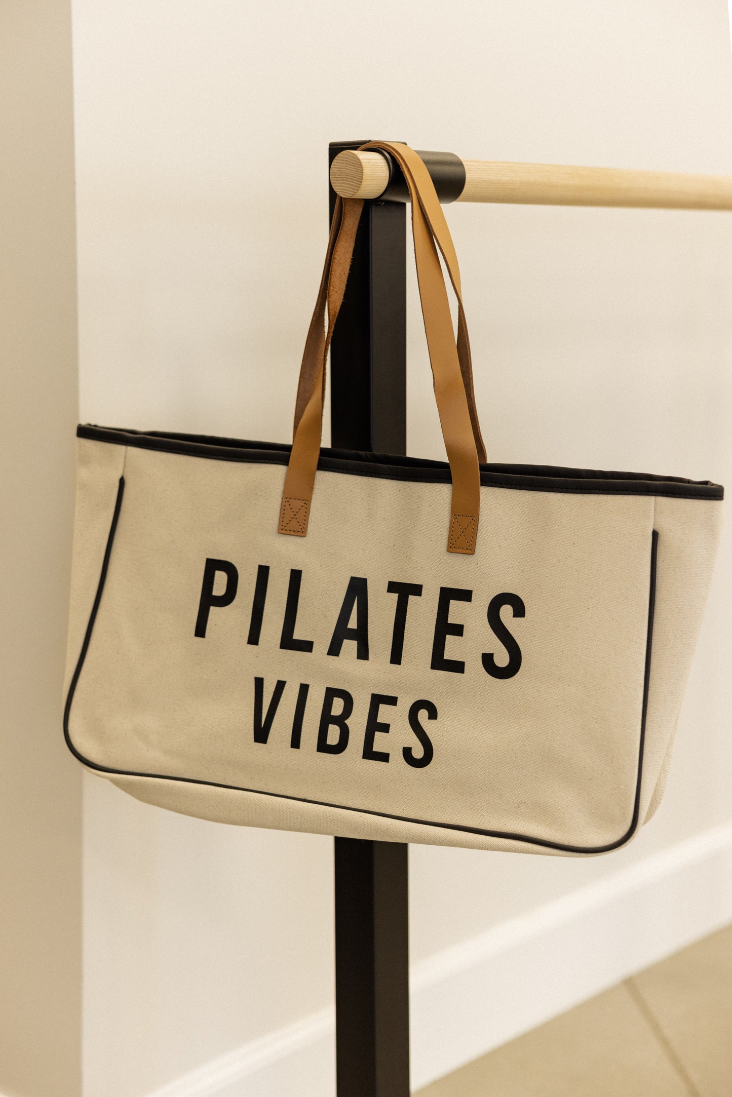 Pilates Hundred/Vibes Canvas Bag