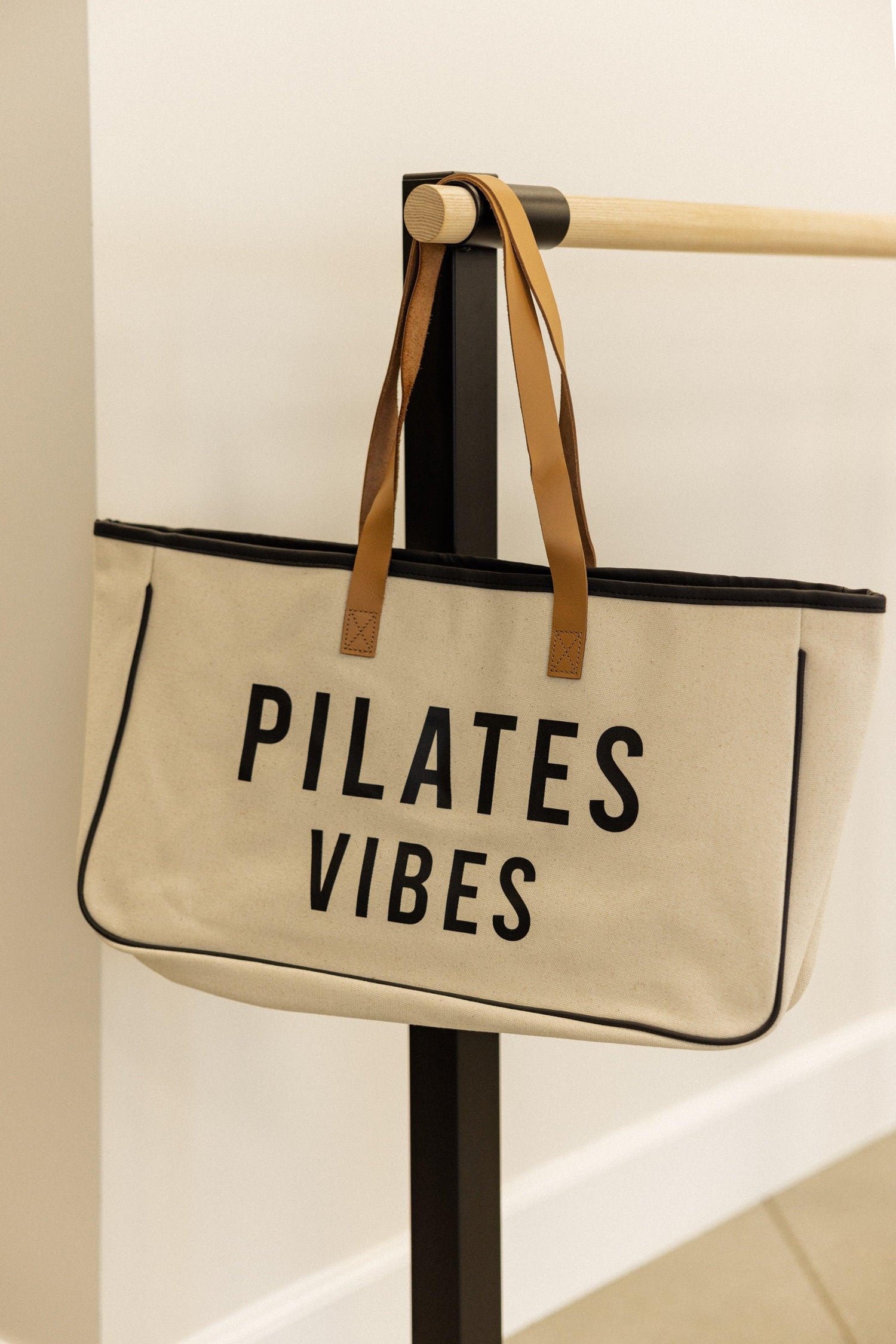 Pilates Vibes Canvas Bag - Fit & CO