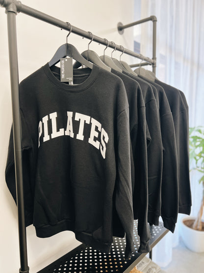 PILATES Crewneck — Black