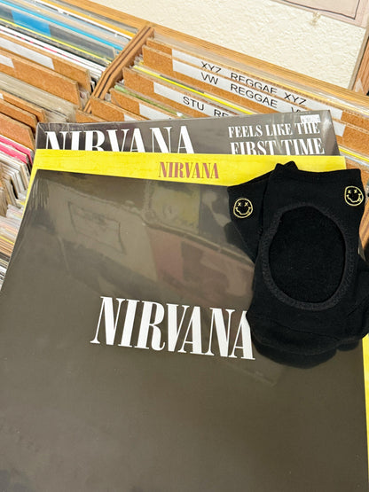 Nirvana Smiley Ballet Grippy Socks - Fit & CO