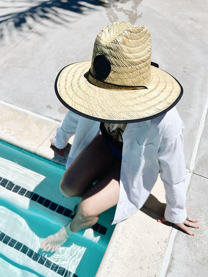 Wide Brim Straw Hat - Fit & CO