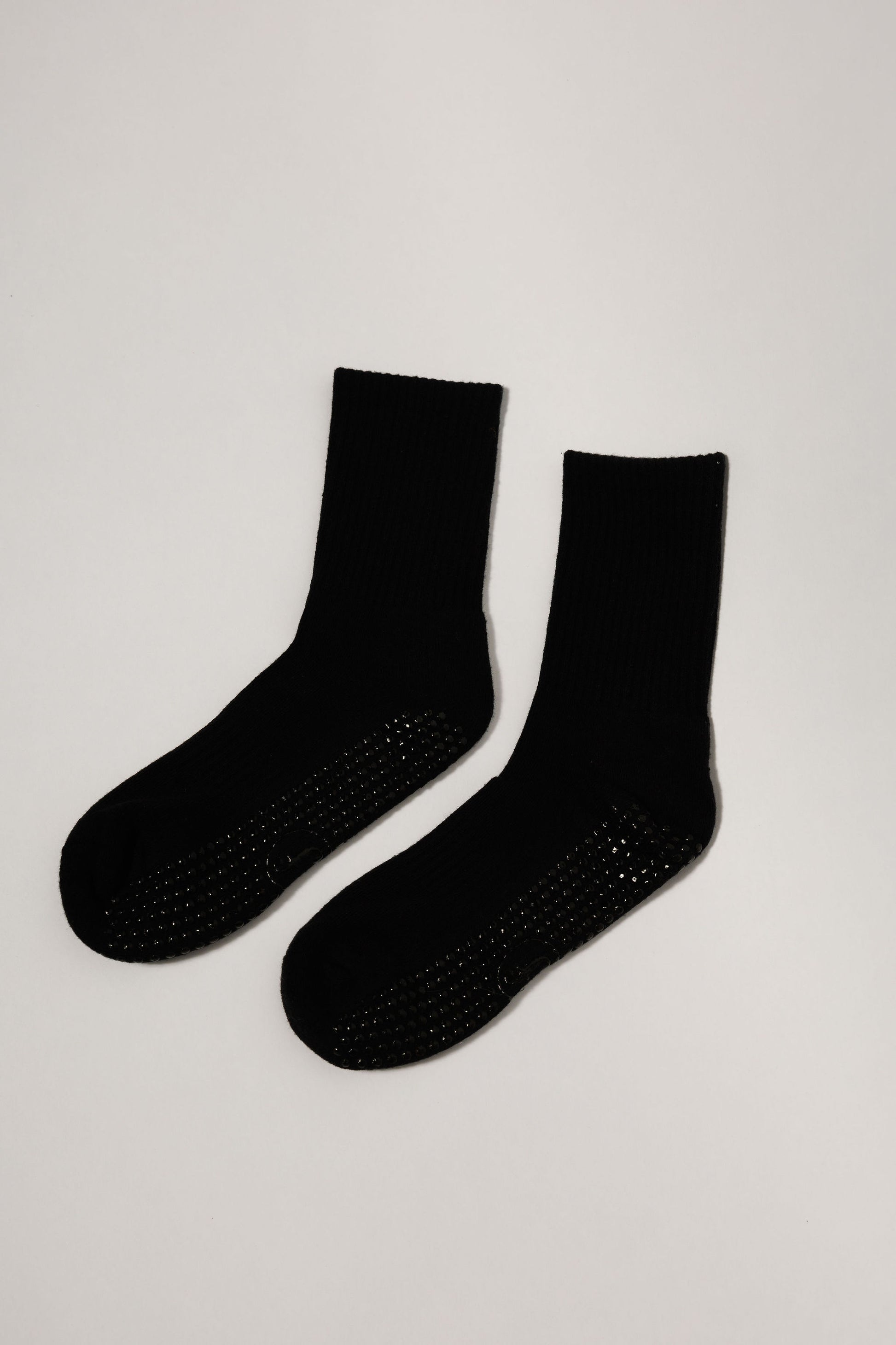 Men’s Black Grip Socks - Fit & CO