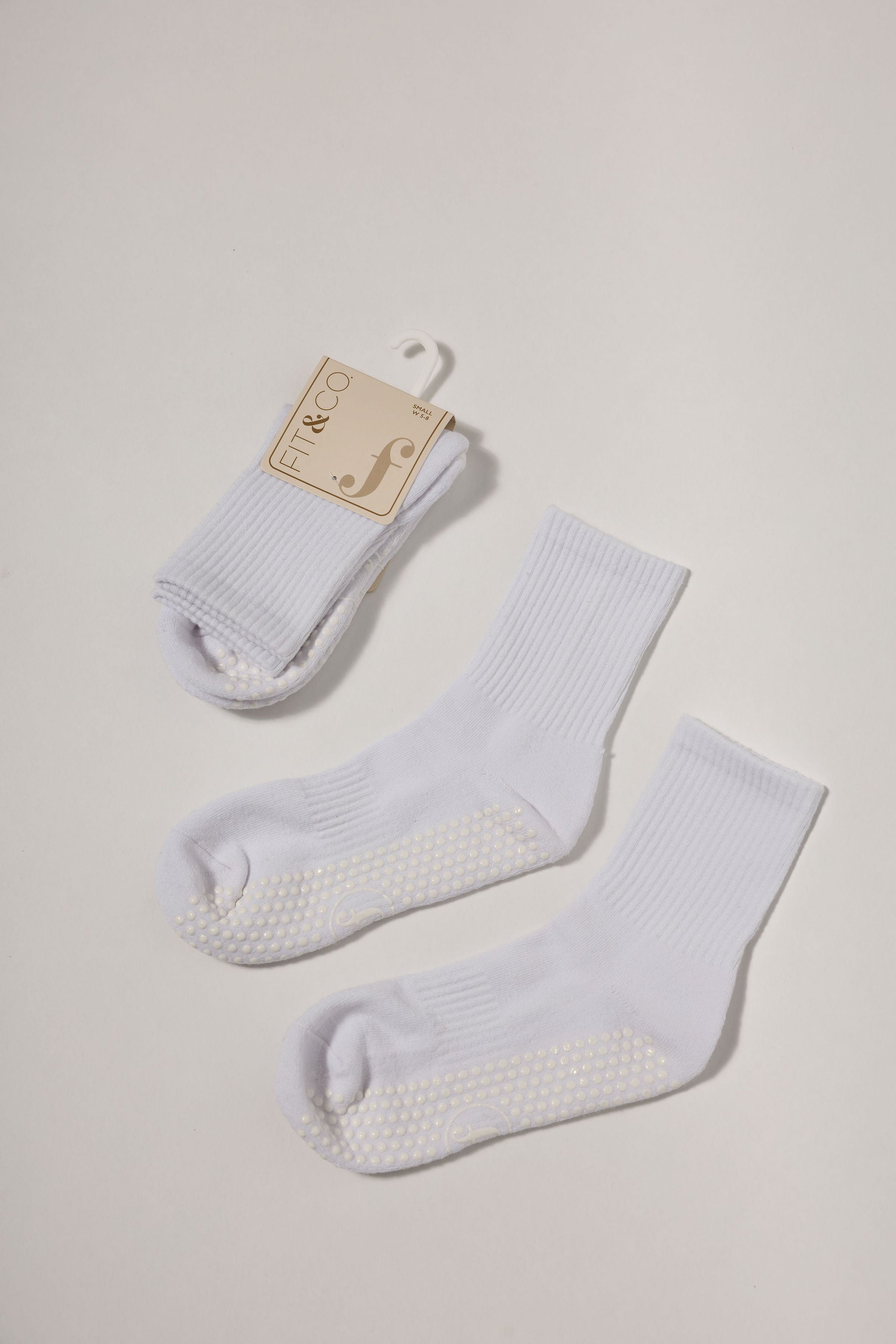 Bright White Women’s Grip Socks